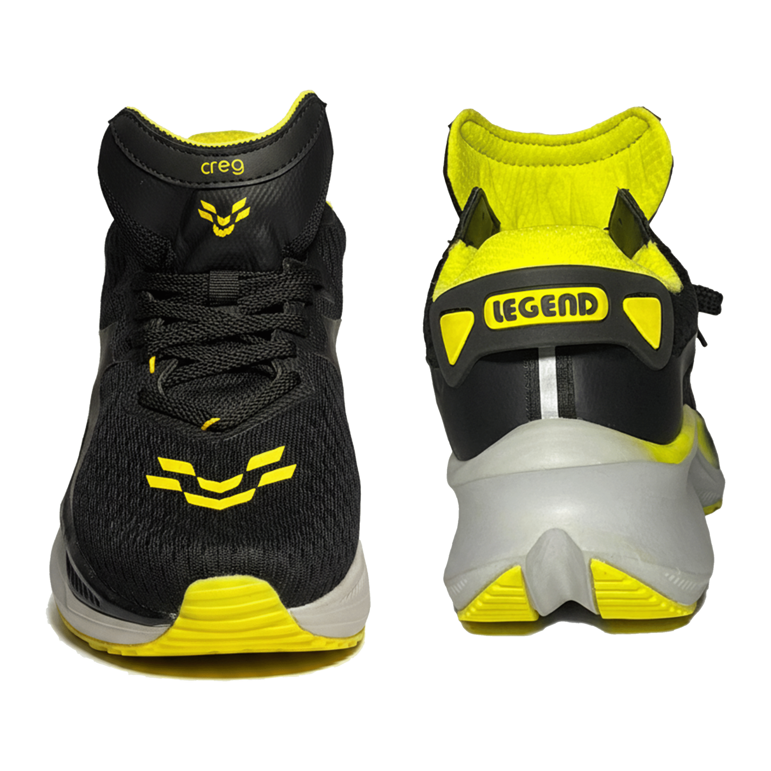 front-&-back Creg sports shoes – lightweight design for active lifestyle